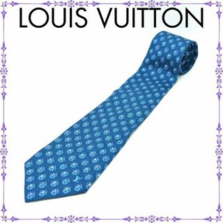 ルイヴィトン(LOUIS VUITTON)の【極美品】 ルイヴィトン ネクタイ クラヴァット ヴィヴィエンヌ M76322(ネクタイ)