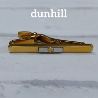 ダンヒル(Dunhill)の【匿名配送】ダンヒル タイピン ゴールド ロゴ シンプル 4(ネクタイピン)