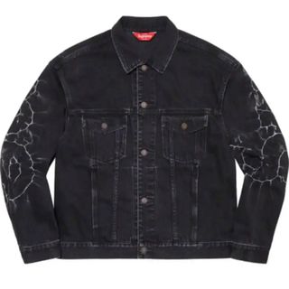 Supreme Shibori Denim Trucker Jacket 