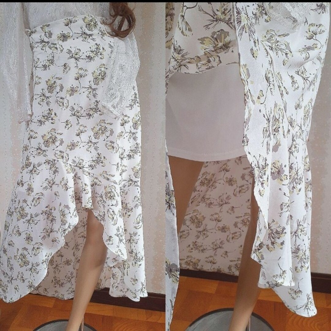 dazzlin(ダズリン)のダズリン　23SS　花柄　ロング　マーメイドスカート　マーキュリーデュオ　ノエラ レディースのスカート(ロングスカート)の商品写真