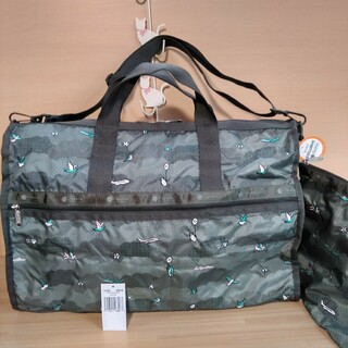 LeSportsac - 激レア商品　新品　LeSportsac　成田空港限定　CAMO SKY　ボストン