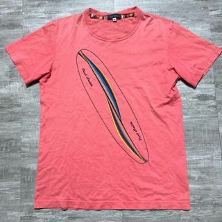 Paul Smith - Paul Smith ポールスミス Tシャツ ピンク サーフ ストライプ S