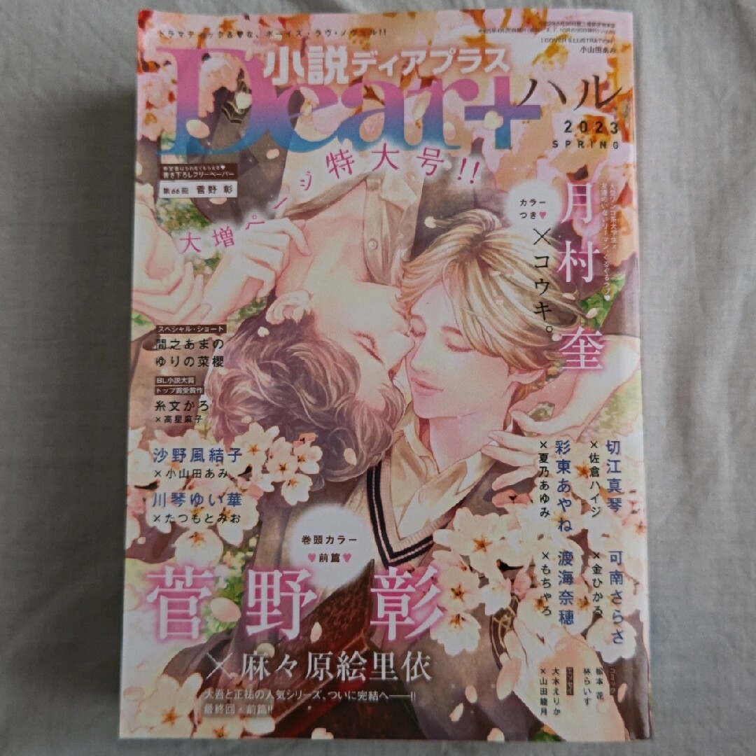 #小説Dear+#小説ディアプラス5冊セット雑誌Chara3冊 エンタメ/ホビーの本(ボーイズラブ(BL))の商品写真