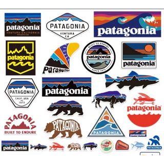 patagonia - パタゴニア　patagonia ステッカー　シール　ロゴ 26枚　