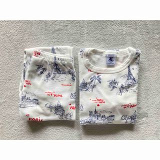 プチバトー(PETIT BATEAU)のプチバトー　長袖　パジャマ　6ans/116cm(パジャマ)