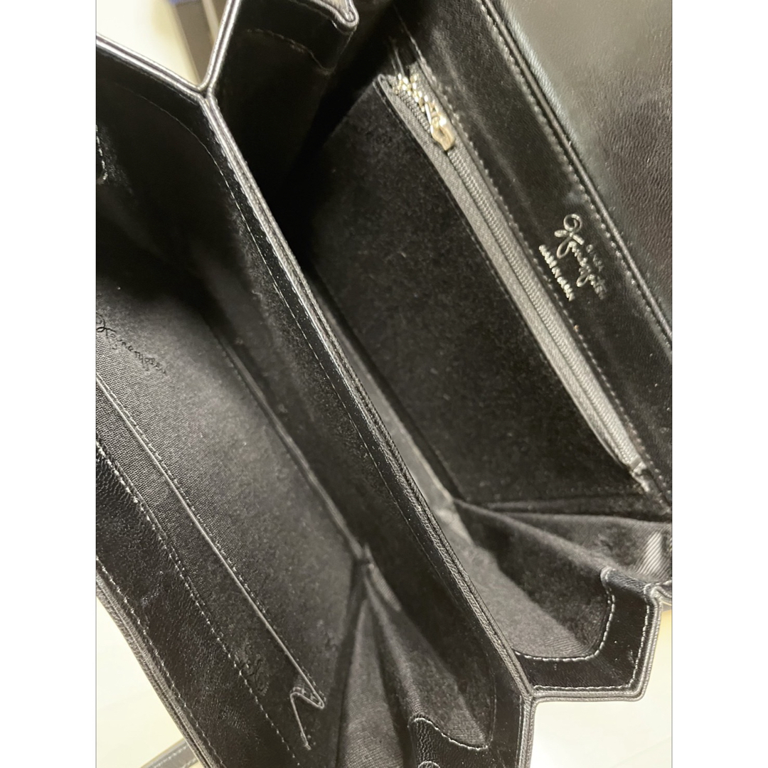 GINZA Kanematsu(ギンザカネマツ)の銀座カネマツ　kanematsu ハンドバッグ　黒　ブラック レディースのバッグ(ハンドバッグ)の商品写真