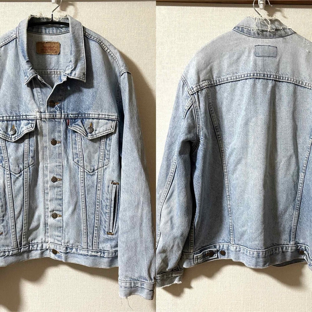 Levi's(リーバイス)の42-L〜XL相当！USA製リーバイス 古着ジージャン 70506-0217 メンズのジャケット/アウター(Gジャン/デニムジャケット)の商品写真