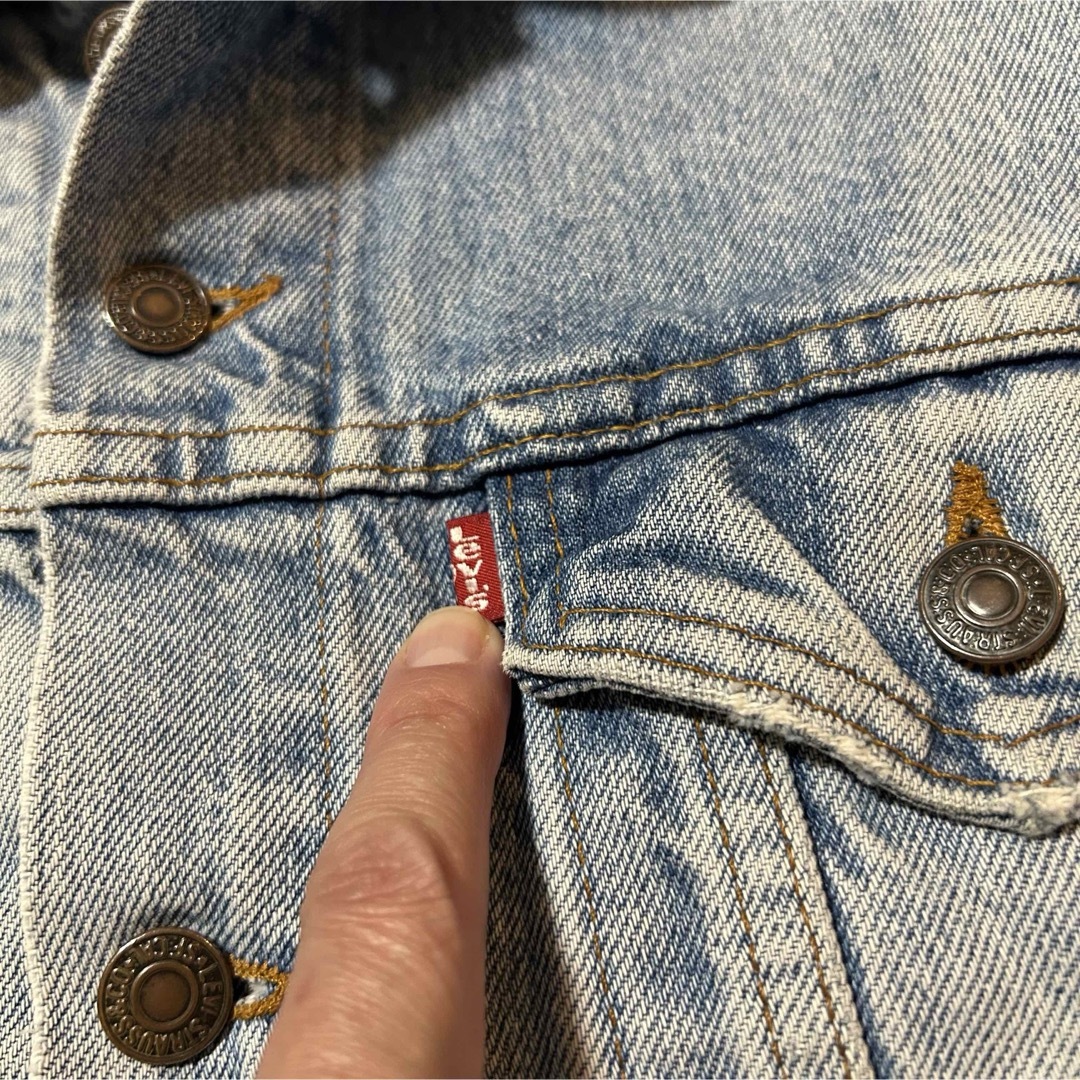 Levi's(リーバイス)の42-L〜XL相当！USA製リーバイス 古着ジージャン 70506-0217 メンズのジャケット/アウター(Gジャン/デニムジャケット)の商品写真