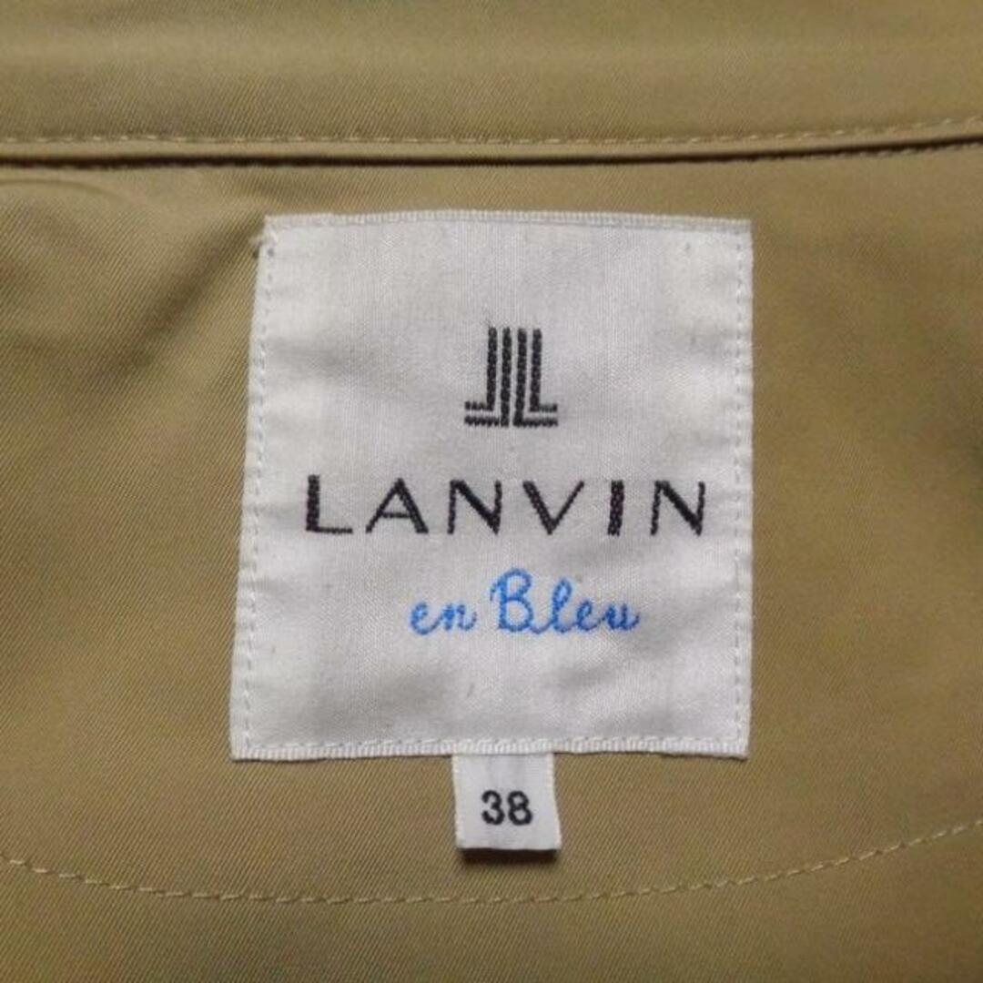 LANVIN en Bleu(ランバンオンブルー)のランバンオンブルー トレンチコート 38 M - レディースのジャケット/アウター(トレンチコート)の商品写真