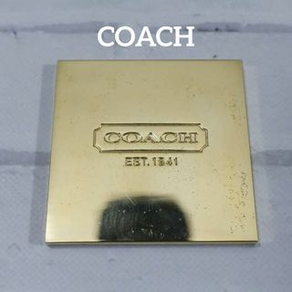 コーチ(COACH)の【匿名配送】COACH コーチ 鏡 ミラー ゴールド ロゴ(ミラー)