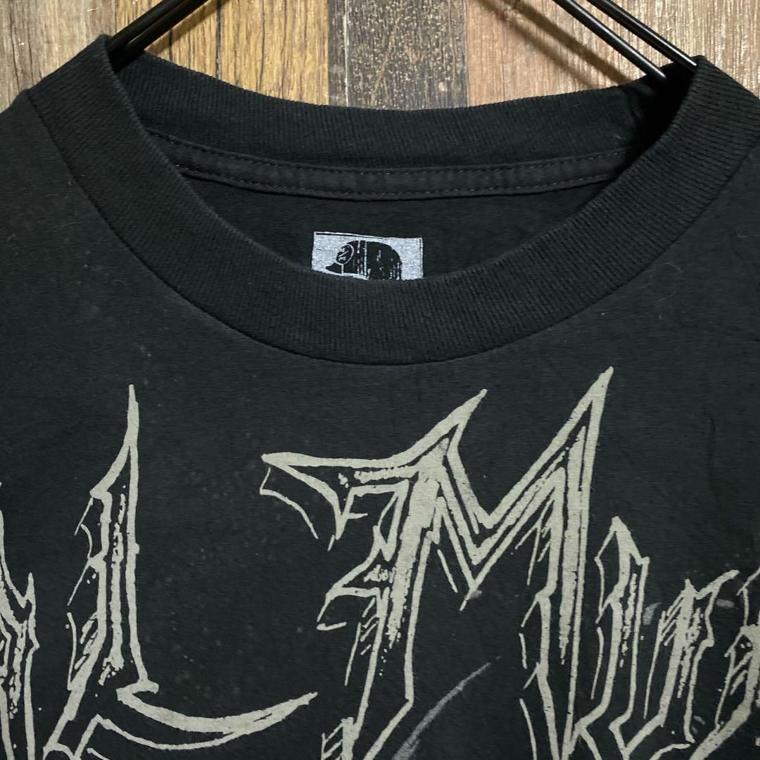 METAL MALISHA Tシャツ 半袖 M USA スカル ガイコツ 古着 メンズのトップス(Tシャツ/カットソー(半袖/袖なし))の商品写真