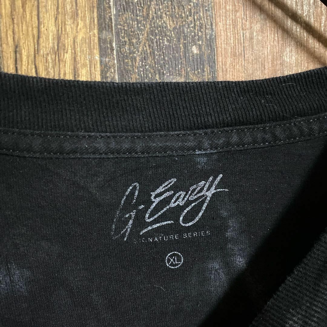 G-EAZY ラッパー デビル Tシャツ XL ブラック 半袖 黒 USA古着 メンズのトップス(Tシャツ/カットソー(半袖/袖なし))の商品写真