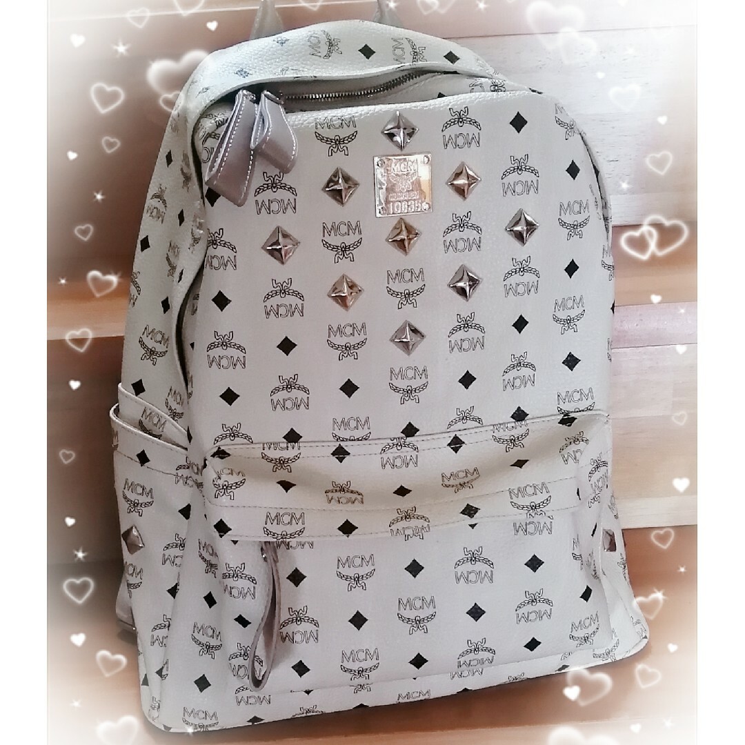 MCMリュック MCM リュック バッグパック バッグ 大人気 ベージュ MCMリュック MCM リュック バッグパック バッグ 大人気 ベージュ