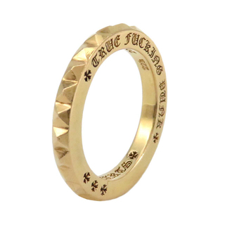 クロムハーツ(Chrome Hearts)のクロムハーツ トゥルー ファッキン パンク リング 14号 22K ユニセックス CHROME HEARTS 【中古】 【アパレル・小物】(リング(指輪))