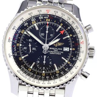 ブライトリング(BREITLING)のブライトリング BREITLING A24322 ナビタイマー ワールド クロノグラフ GMT 自動巻き メンズ _814045(腕時計(アナログ))