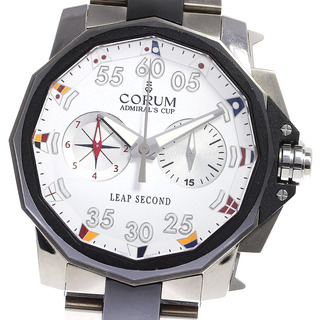 コルム(CORUM)のコルム CORUM 01.0034 アドミラルズカップ クロノグラフ 自動巻き メンズ _809329(腕時計(アナログ))