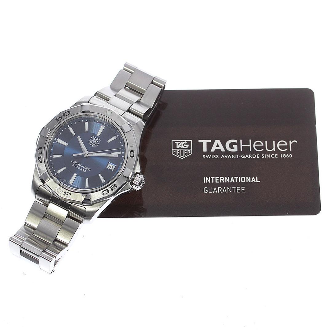 TAG Heuer(タグホイヤー)のタグホイヤー TAG HEUER WAP1112.BA0831 アクアレーサー デイト クォーツ メンズ 保証書付き_811397 メンズの時計(腕時計(アナログ))の商品写真