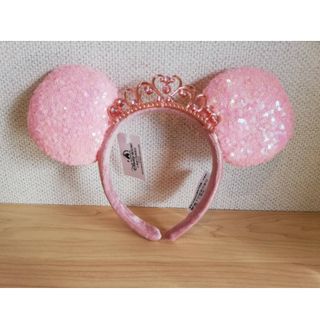 ディズニー(Disney)のTt ディズニー　プリンセス　スパンコール　カチューシャ(キャラクターグッズ)