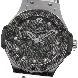 ウブロ(HUBLOT)のウブロ HUBLOT 343.SS.6570.NR.BSK16 ビッグバン Broderie 限定200本 11Pダイヤ 自動巻き レディース 良品 箱・保証書付き_813351(腕時計)