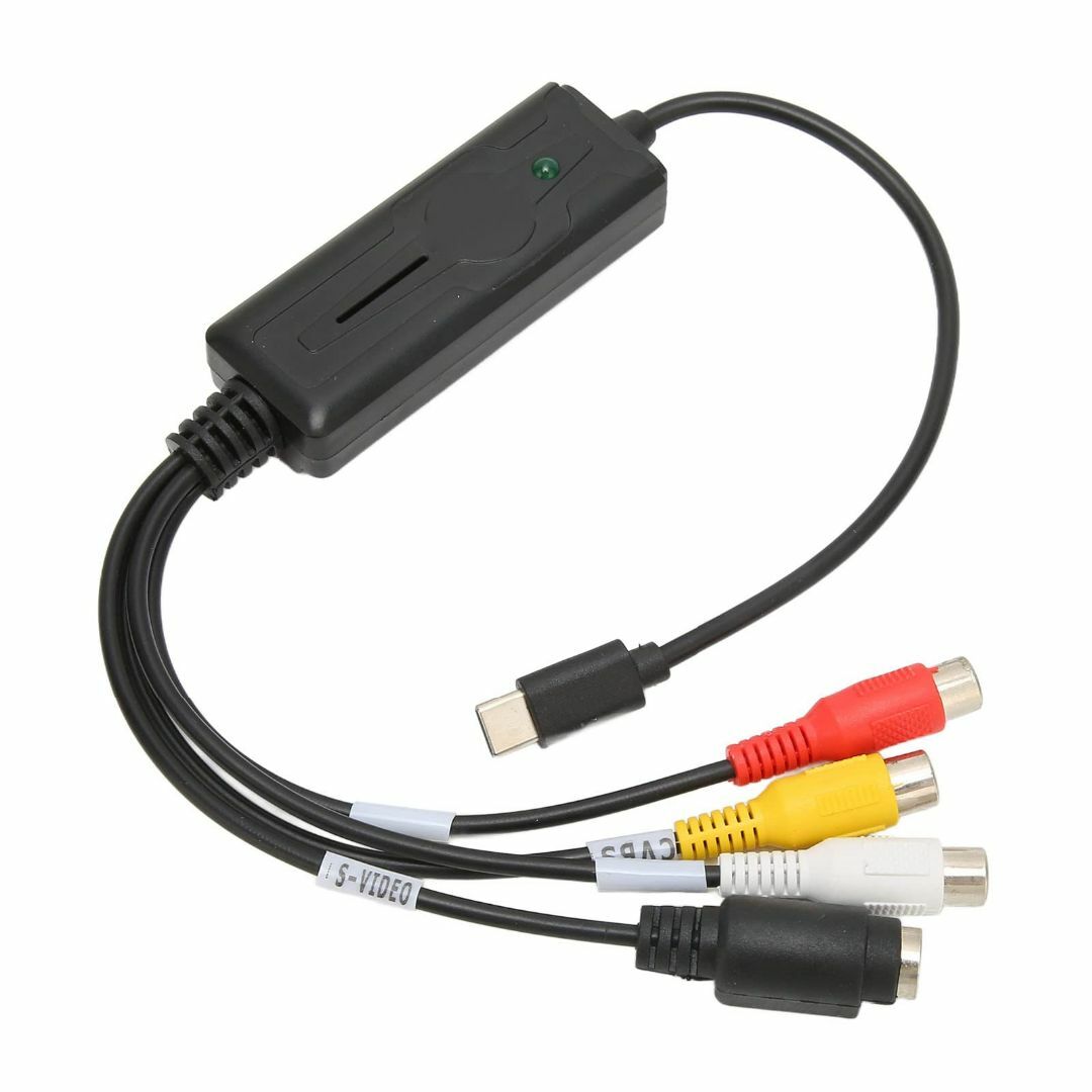 Type C オーディオ ビデオ キャプチャ カード RCA - USB コンバ Type C オーディオ ビデオ キャプチャ カード RCA - USB コンバ