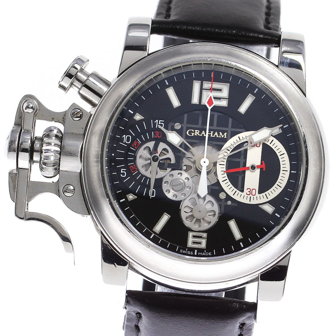 GRAHAM(グラハム)のグラハム GRAHAM クロノファイター スモールセコンド 自動巻き メンズ 保証書付き_813333 メンズの時計(腕時計(アナログ))の商品写真