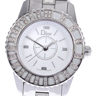 ディオール Dior CD112113-V クリスタル ダイヤベゼル クォーツ レディース _811248