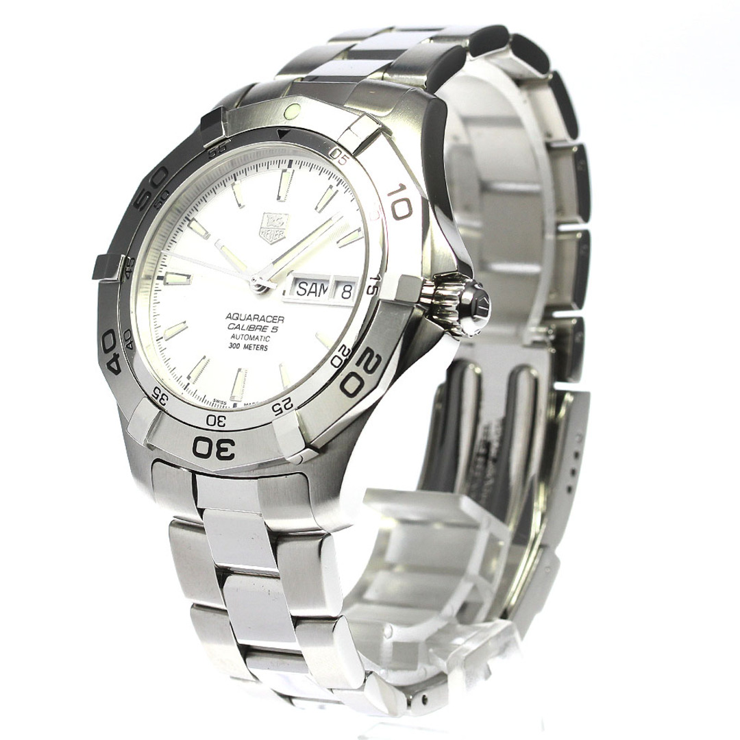 TAG Heuer(タグホイヤー)のタグホイヤー TAG HEUER WAF2011 アクアレーサー デイデイト キャリバー5 自動巻き メンズ _801638 メンズの時計(腕時計(アナログ))の商品写真