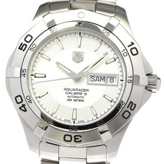 TAG Heuer - タグホイヤー TAG HEUER WAF2011 アクアレーサー デイデイト キャリバー5 自動巻き メンズ _801638