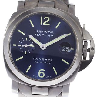 パネライ(PANERAI)のパネライ PANERAI PAM00283 ルミノール マリーナ デイト 自動巻き メンズ _794055(腕時計(アナログ))