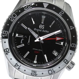 セイコー(SEIKO)のセイコー SEIKO SBGE277/9R66-0BK0 グランドセイコー GMT スプリングドライブ メンズ 良品 箱・保証書付き_809529(腕時計(アナログ))