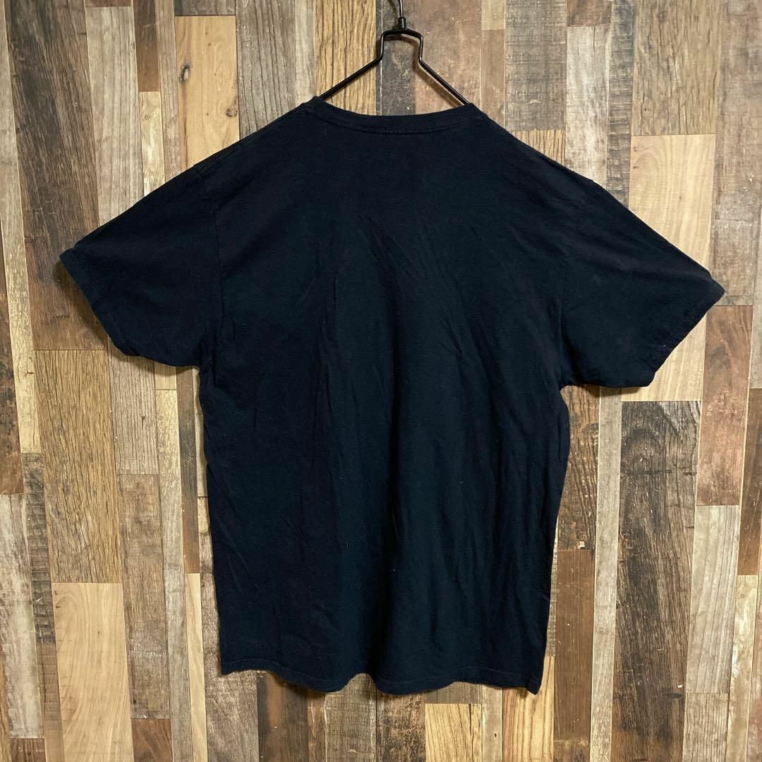 USA古着 Tシャツ 半袖 90s 00s プリント ブラック Lサイズ 黒 メンズのトップス(Tシャツ/カットソー(半袖/袖なし))の商品写真