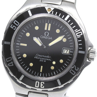オメガ(OMEGA)のオメガ OMEGA シーマスター200m デイト クォーツ メンズ 保証書付き_776493(腕時計(アナログ))