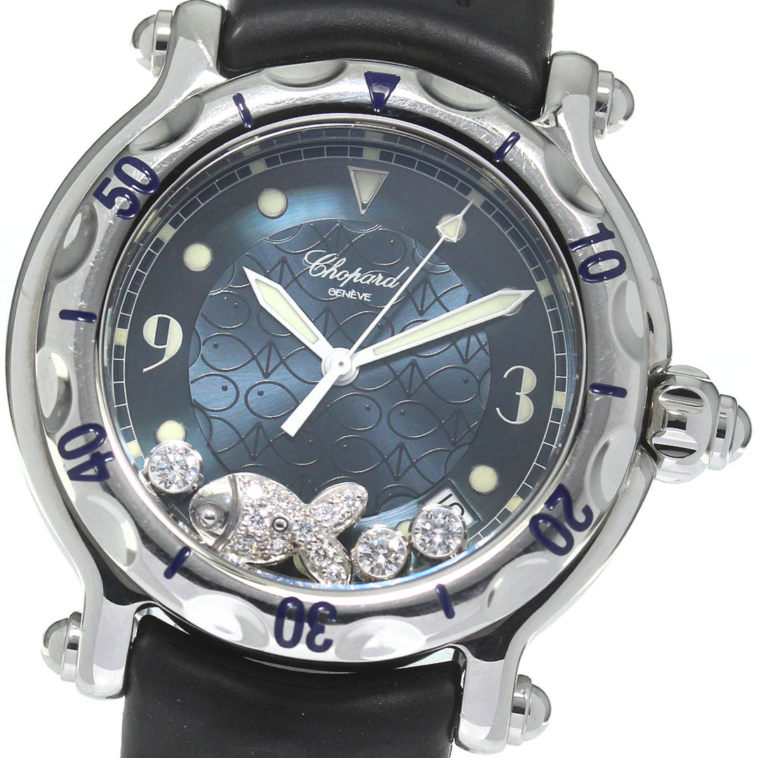 Chopard(ショパール)のショパール Chopard 28/8347-23 ハッピースポーツ ハッピーフィッシュ デイト クォーツ メンズ メーカーOH済_808274 メンズの時計(腕時計(アナログ))の商品写真