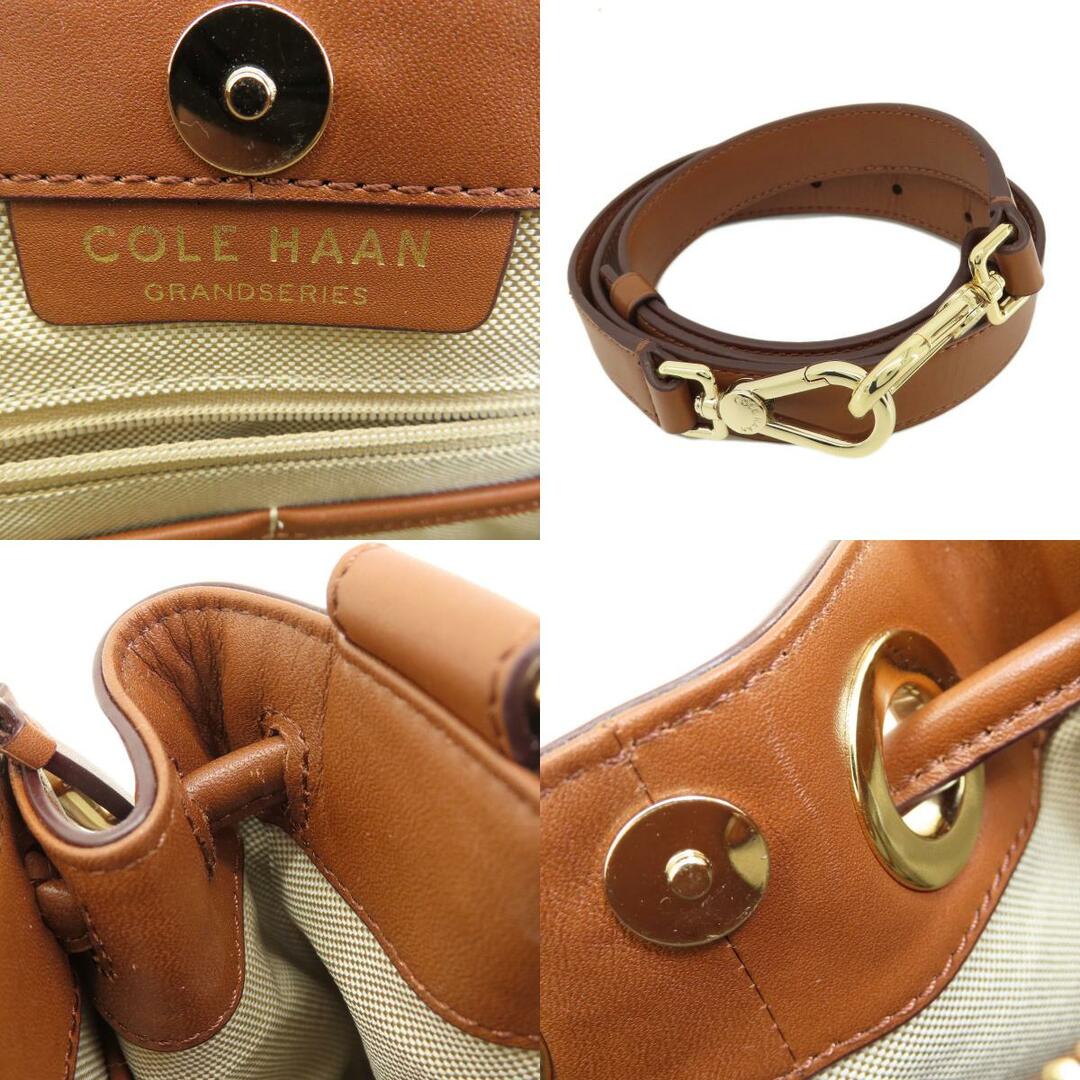 Cole Haan(コールハーン)のCole Haan 2WAY ハンドバッグ キャンバス レザー レディース レディースのバッグ(ハンドバッグ)の商品写真