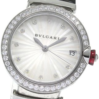 ブルガリ(BVLGARI)のブルガリ BVLGARI LU33S ルチェア ダイヤべゼル 自動巻き レディース 良品 内箱付き_791966(腕時計)