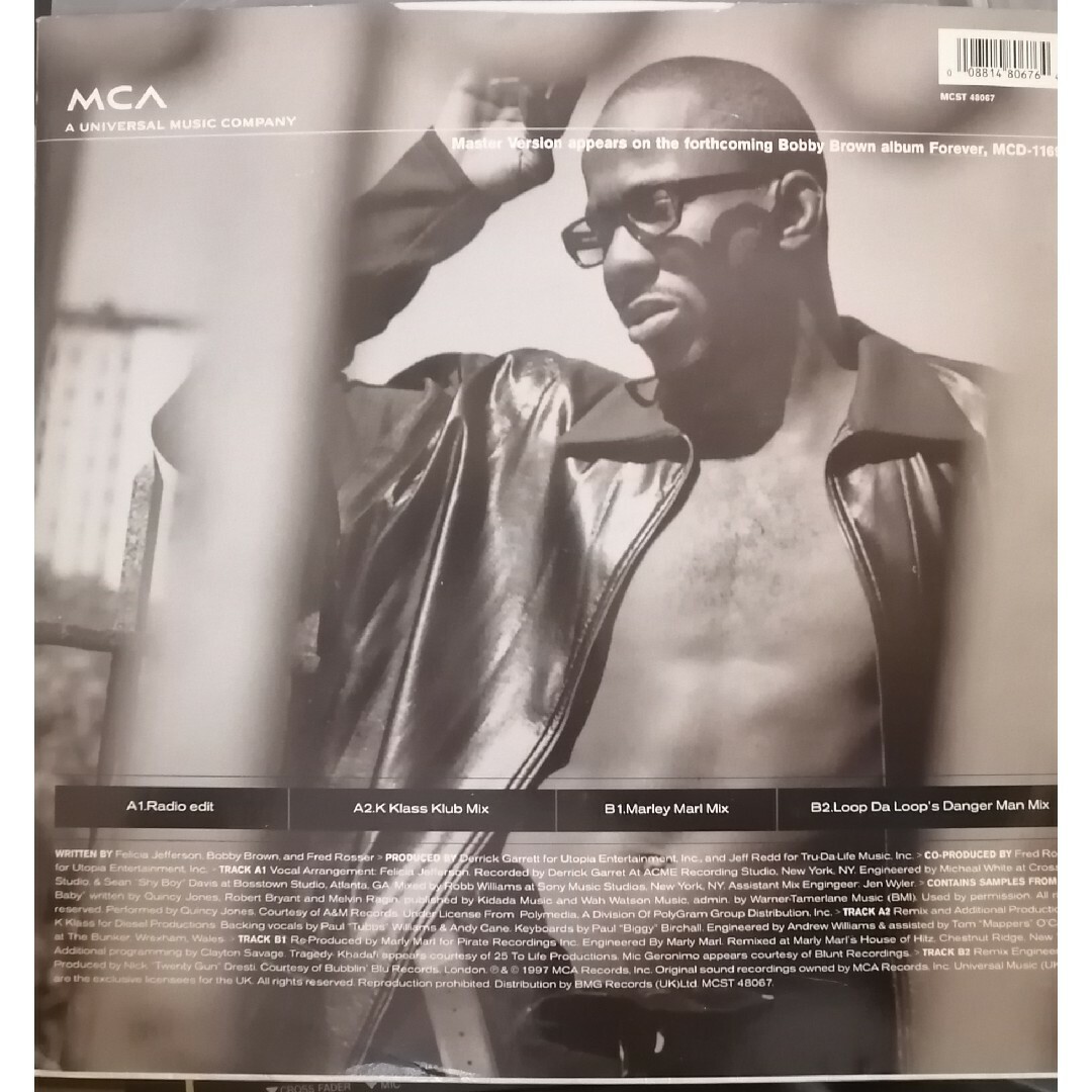 12 Bobby Brown Feelin Inside エンタメ/ホビーのエンタメ その他(その他)の商品写真