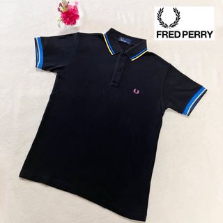 フレッドペリー(FRED PERRY)のFRED PERRY メンズ ポロシャツ 刺繍ロゴ(ポロシャツ)