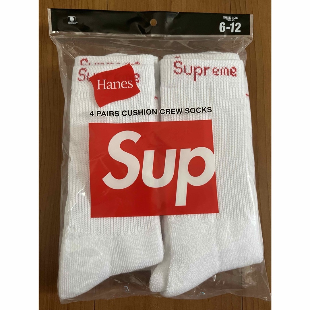 Supreme(シュプリーム)のSupreme Hanes Crew Socks ソックス メンズのレッグウェア(ソックス)の商品写真