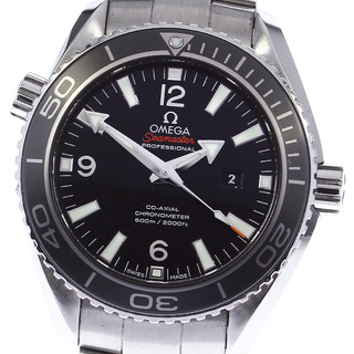 オメガ(OMEGA)のオメガ OMEGA 232.30.38.20.01.001 シーマスター プラネットオーシャン デイト 自動巻き ボーイズ 良品 箱・保証書付き_811376(腕時計(アナログ))