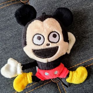 ディズニー(Disney)のディズニー にしむらゆうじ ミッキー ぬいぐるみキーホルダー(キャラクターグッズ)