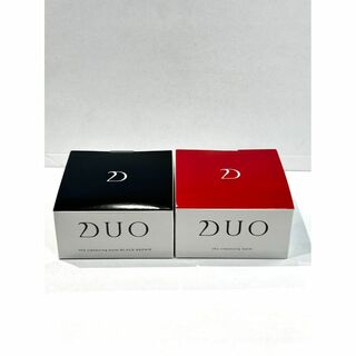 デュオ(DUO)の【赤×1、黒×1】DUO デュオ ザ クレンジングバーム ブラックリペア 90g(クレンジング/メイク落とし)