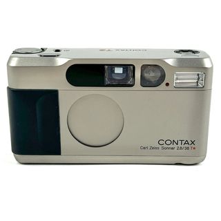 コンタックス T2 チタンシルバー ［ジャンク品］ 中古(フィルムカメラ)