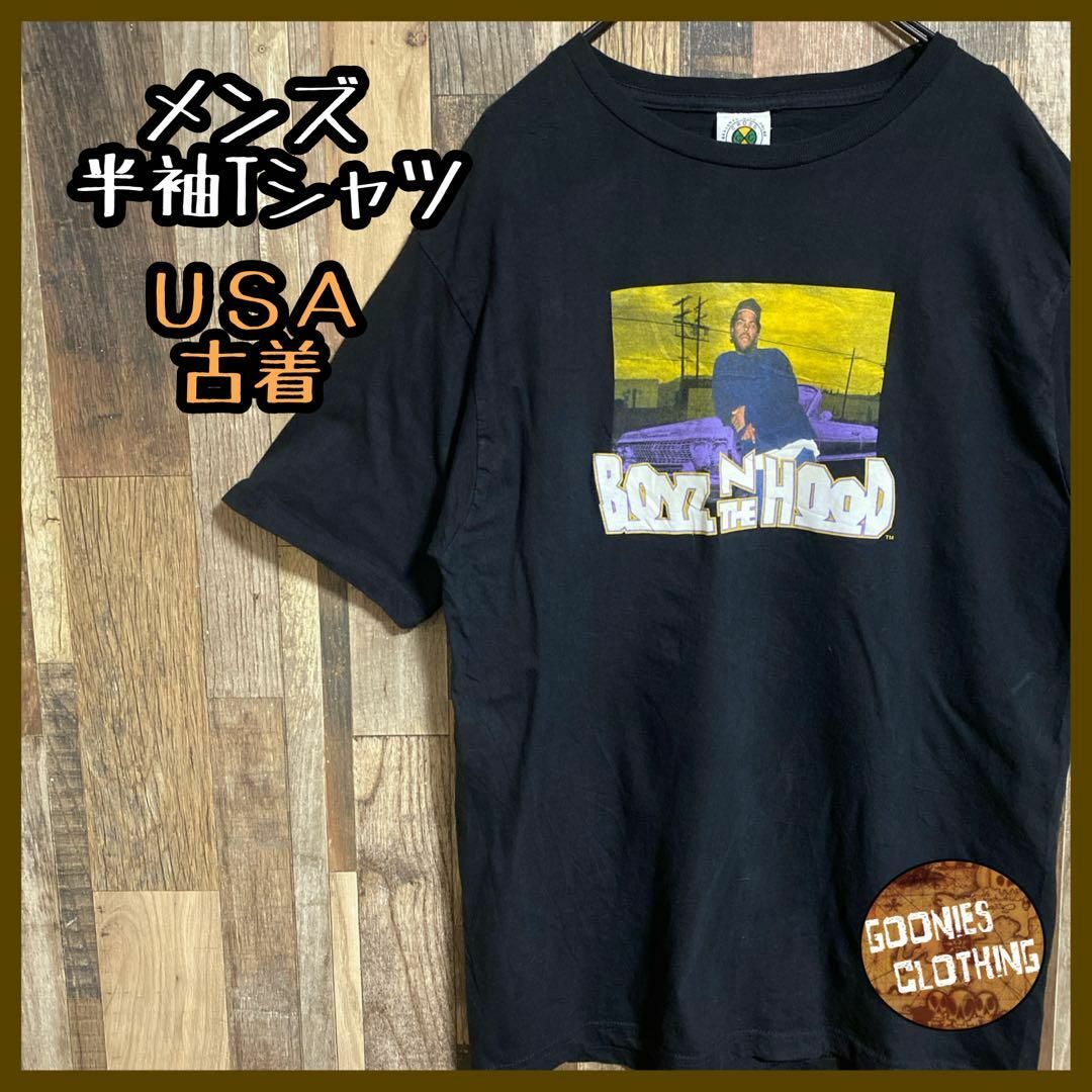 アイスキューブ ICE CUBE メンズ ブラック L 古着 半袖 Tシャツ メンズのトップス(Tシャツ/カットソー(半袖/袖なし))の商品写真