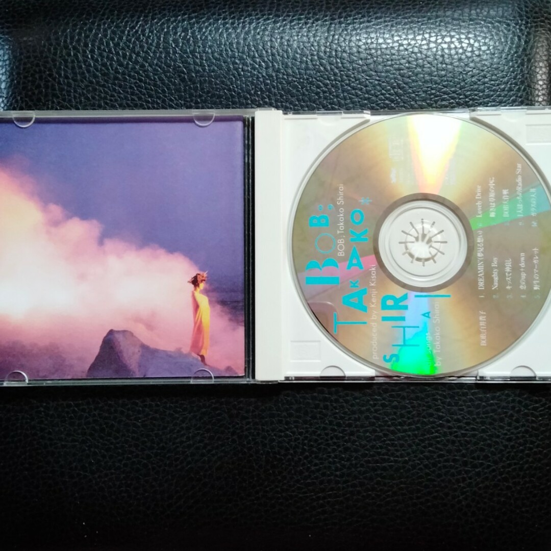 【送料無料】CDアルバム♪白井貴子♪BOB♪ エンタメ/ホビーのCD(ポップス/ロック(邦楽))の商品写真