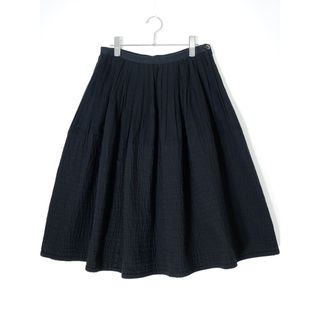 コムデギャルソン(COMME des GARCONS)のtricot COMME des GARCONS/トリコ コムデギャルソン 製品洗い加工 タックプリーツ切替ステッチデザインフレアスカート【S】【LSKA74659】(その他)