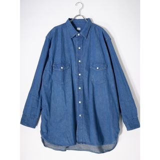 Chimala/チマラ 2023SS journal standard luxe別注for luxe DENIM WESTERN SHIRTデニムウエスタンシャツ【XXL】【LSHA74707】