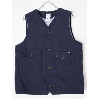 ポストオーバーオールズ(POST OVERALLS)のPOST O'ALLS OVERALLS/ポストオーバーオールズ USA製 Cruzer Vest ウール混クルーザーベスト【S】【MJKA74777】(その他)