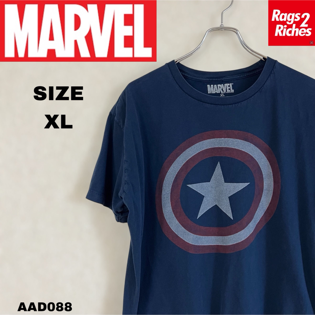 MARVEL(マーベル)のマーベル キャプテン アメリカ MARVEL CAPTAIN AMERICA メンズのトップス(Tシャツ/カットソー(半袖/袖なし))の商品写真