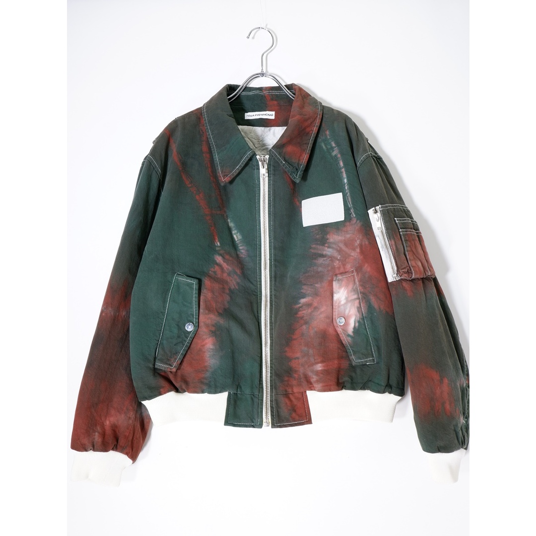 GOSHA RUBCHINSKIY/ゴーシャラブチンスキー AD2018 Tie Dye Bomber  Jacketタイダイ染めボンバージャケット【S】【MJKA74746】 メンズのジャケット/アウター(その他)の商品写真