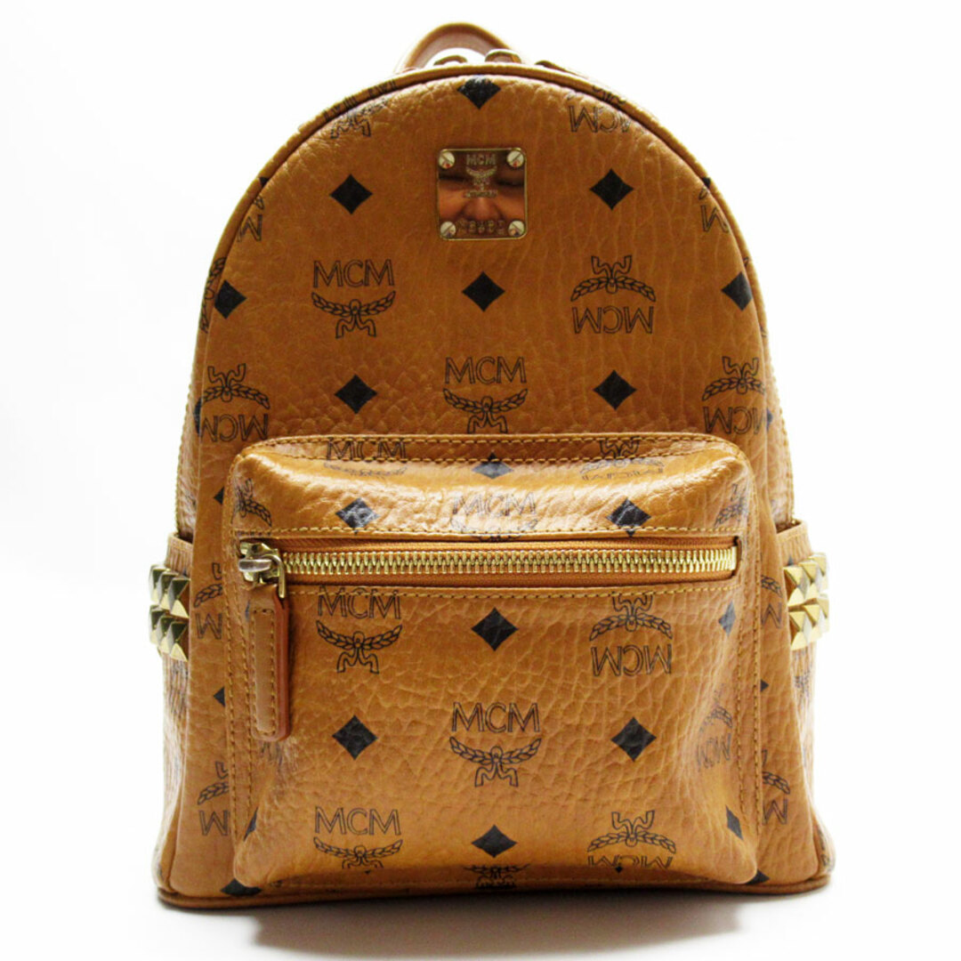 MCM - エム シー エム MCM リュック レザー ブラウン レディース MCM - エム シー エム MCM リュック レザー ブラウン レディース